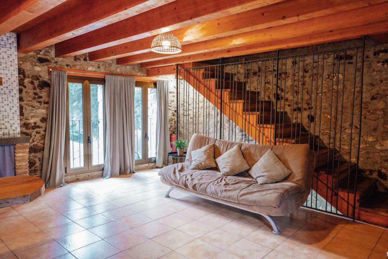 Casa Rural El Callis La Vall de Bianya Bagian luar foto